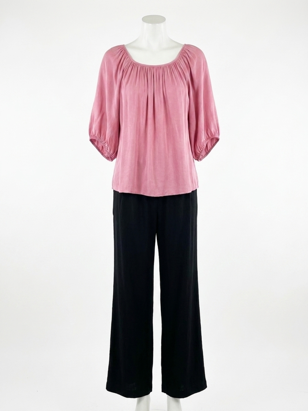 NEW FIFTEEN TWENTY liza peasant blouse in peony